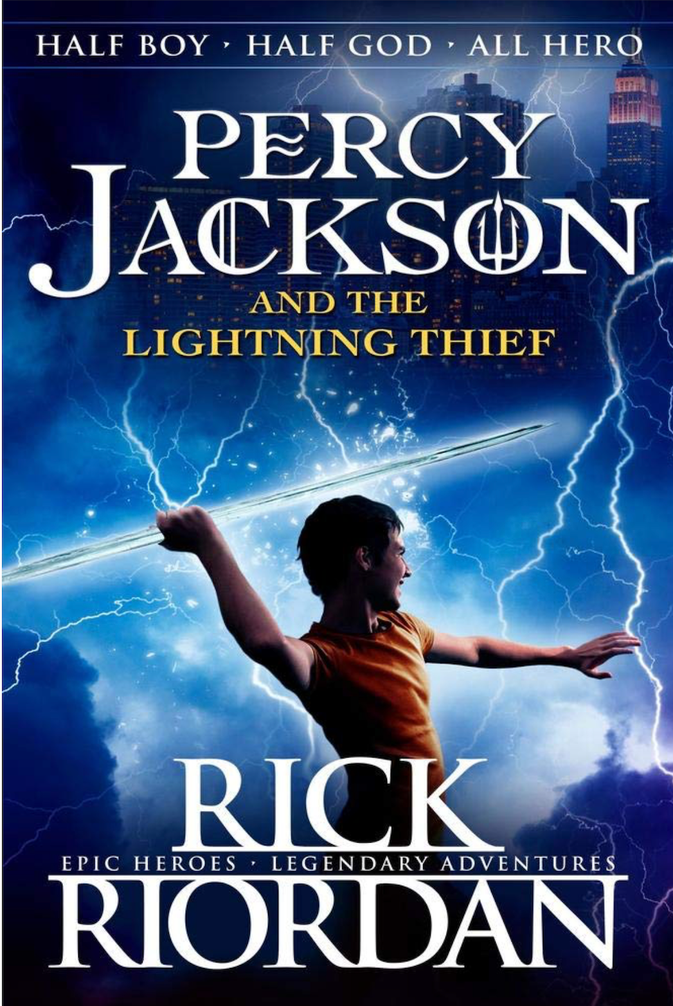 "Percy Jackson & the Olympians" The Lightning Thief" by Rick Riordan