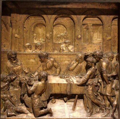 "The Feast of Herod" by Donatello