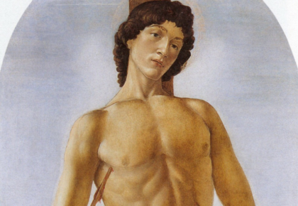 "Saint Sebastian" by Botticelli