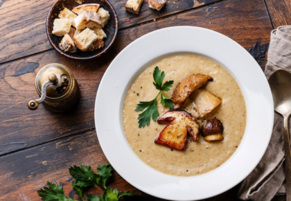 Zuppa di Porcini (Porcini Mushroom Soup)