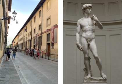 The Accademia Gallery, Florence