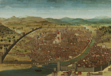 "View of Florence from the South West" by Rosselli