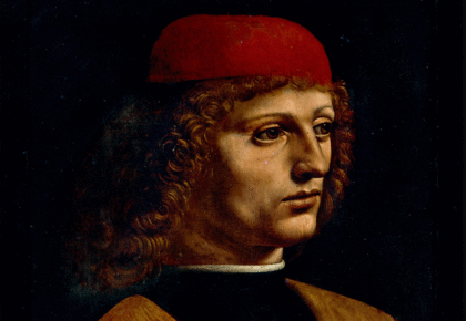 “Portrait of a Musician”, Leonardo da Vinci, Ambrosian Library, Milan
