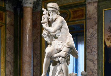 “Aeneas, Anchises and Ascanius” by Gian Lorenzo Bernini