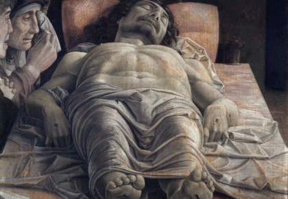 "Dead Christ" by Andrea Mantegna