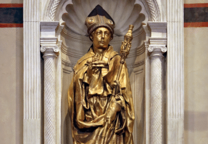 "St. Louis of Toulouse" by Donatello