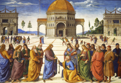"The Delivery of the Keys" by Perugino