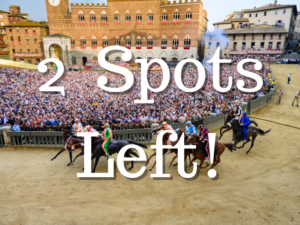 TRAVEL PROGRAM | "Palio Program - July 2027"