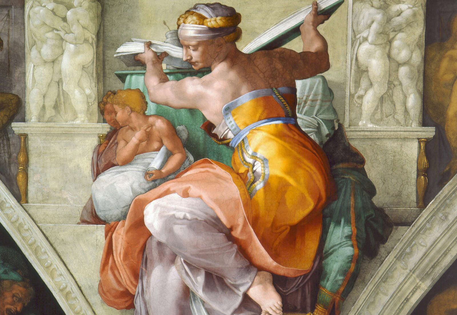 "Libyan Sibyl" by Michelangelo