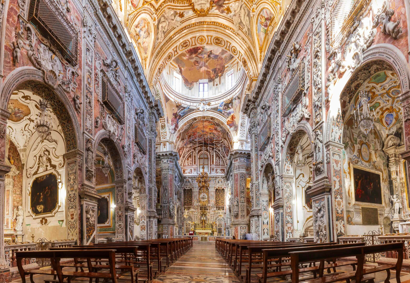 The Church and Convent of Santa Caterina, Palermo